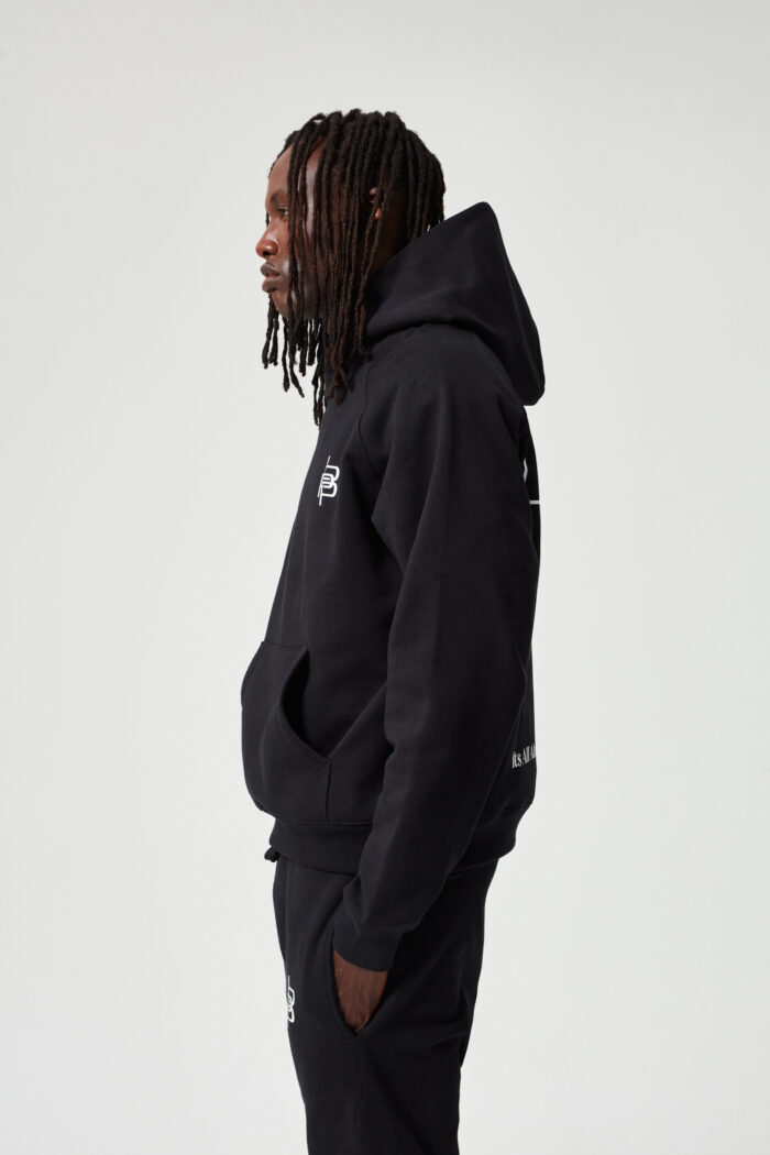 Piece by Piece Hoodie – Core Collection Black – Bild 3