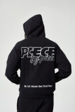 Piece by Piece Hoodie – Core Collection Black – Bild 2