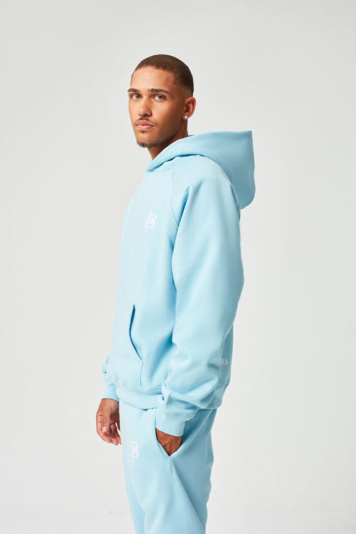 Piece by Piece Hoodie – Core Collection Baby Blue – Bild 3