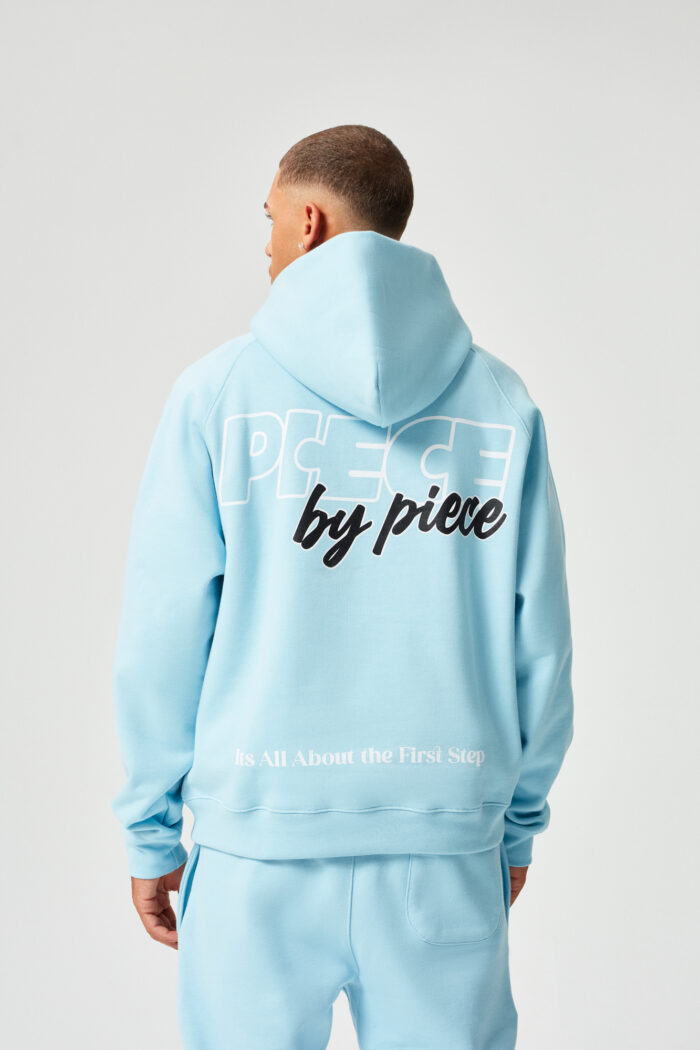 Piece by Piece Hoodie + T-shirt Baby Blue – Bild 2