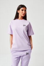 Piece by Piece T-Shirt + Sweatpants – Lavender – Bild 7