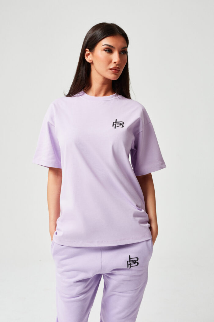 Piece by Piece T-Shirt + Sweatpants – Lavender – Bild 7