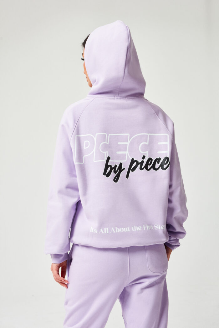 Piece by Piece   Hoodie + T-shirt Lavender – Bild 4